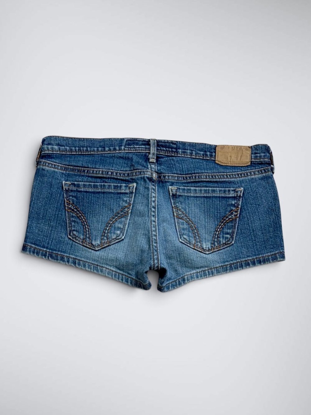 Early 2000s Hollister Ultra Low Rise Micro Mini Shorts
